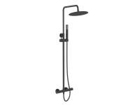 Душевая стойка  BelBagno UNO UNO-DOCM-NERO черный матовый Душевая стойка  BelBagno UNO UNO-DOCM-NERO черный матовый