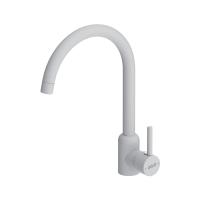 Смеситель для кухонной мойки Dorff Logic D3007033 белый матовый