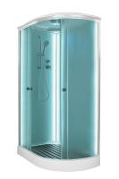 Душевая кабина DTO D102SLLED профиль хром