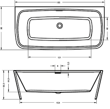 Ванна акриловая RIHO ADORE FS 180x86 BD0400500000000 Ванна акриловая RIHO ADORE FS 180x86 BD0400500000000