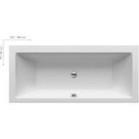 Акриловая прямоугольная ванна Ravak Formy 180x80 C881000000 Акриловая прямоугольная ванна Ravak Formy 180x80 C881000000