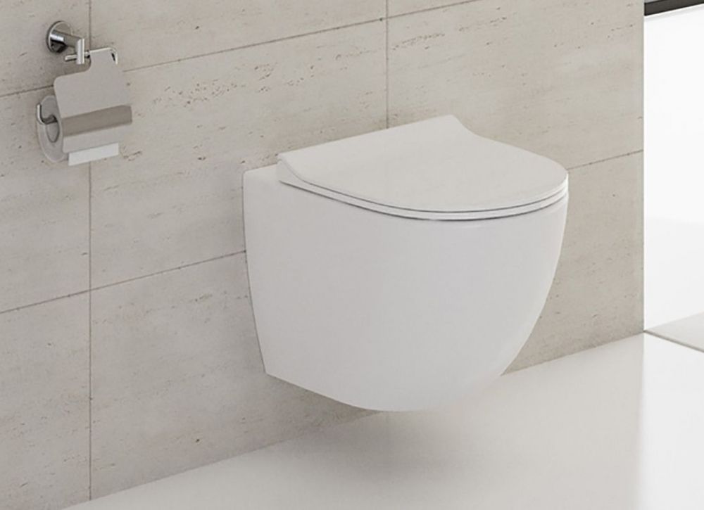 Подвесной унитаз безободковый Vitra Sento Rim-ex 7748B003-0075 Подвесной унитаз безободковый Vitra Sento Rim-ex 7748B003-0075