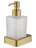 Дозатор для мыла Wonzon & Woghand Lotte WW-8333-BG золото брашированный