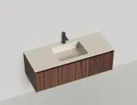 Тумба под раковину Salini Domino 140 см 27D214IN подвесная любой RAL