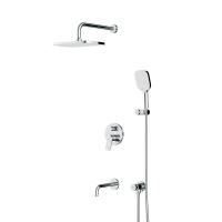 Душевой комплект AM.PM X-Joy FB85A3RH40 хром глянцевый