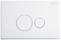 Кнопка смыва Boheme 668-W белая