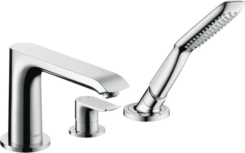 Смеситель на борт ванны Hansgrohe Metris 31190000 Смеситель на борт ванны Hansgrohe Metris 31190000