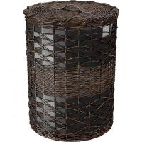 Корзина для белья WasserKRAFT Bever WB-240-M коричневая