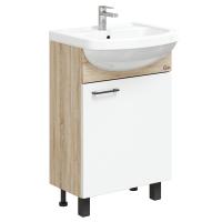 Тумба под раковину Onika Эко 50 см 105209 дуб сонома/белый