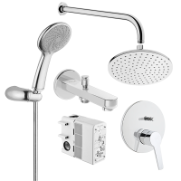 Набор встроенной душевой системы VitrA Solid S A49287EXP Набор встроенной душевой системы VitrA Solid S A49287EXP