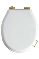 Крышка-сиденье Boheme Vogue 906-W-BR с микролифтом быстросъемное