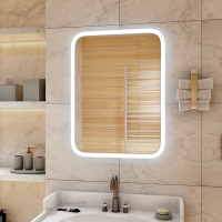 Зеркало с подсветкой и сенсорным выключателем Континент Glamour 50x70 Зеркало с подсветкой и сенсорным выключателем Континент Glamour 50x70