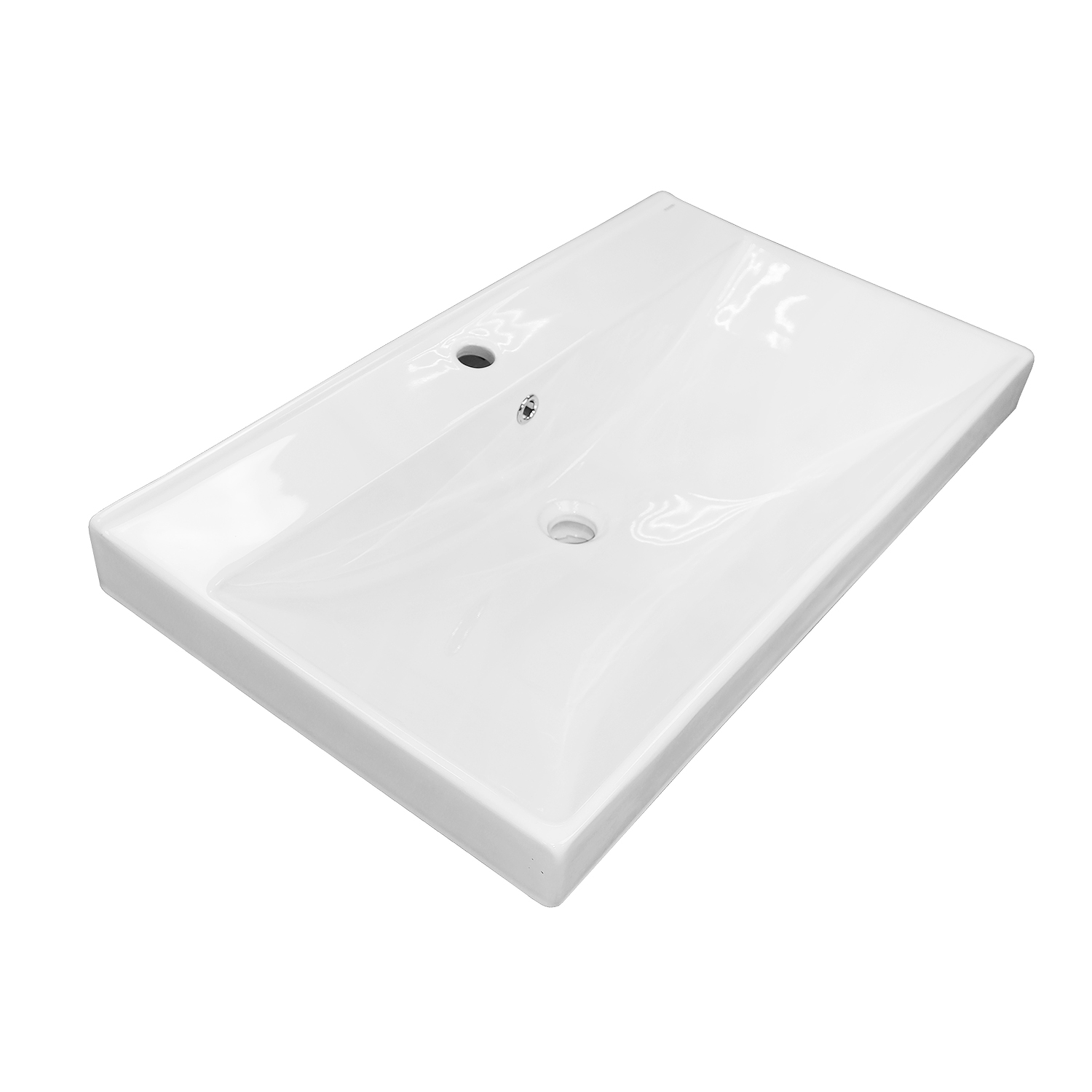 Комплект тумба фрезерированный фасад с раковиной 80 см Loranto Соло CS00091381 белый Комплект тумба фрезерированный фасад с раковиной 80 см Loranto Соло CS00091381 белый