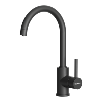 Смеситель для кухни Omoikiri Shinagawa 2 Plus 4994403 черный