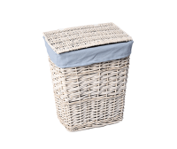 Корзина для белья WasserKRAFT Lippe WB-450-M белая