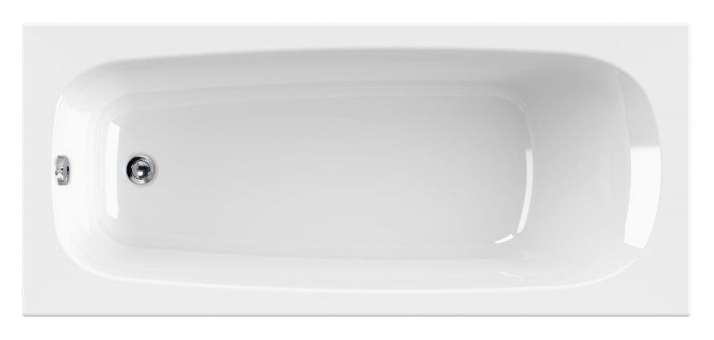 Акриловая ванна 120x70 см Cezares  ECO-180-80-41 белый Акриловая ванна 120x70 см Cezares  ECO-180-80-41 белый