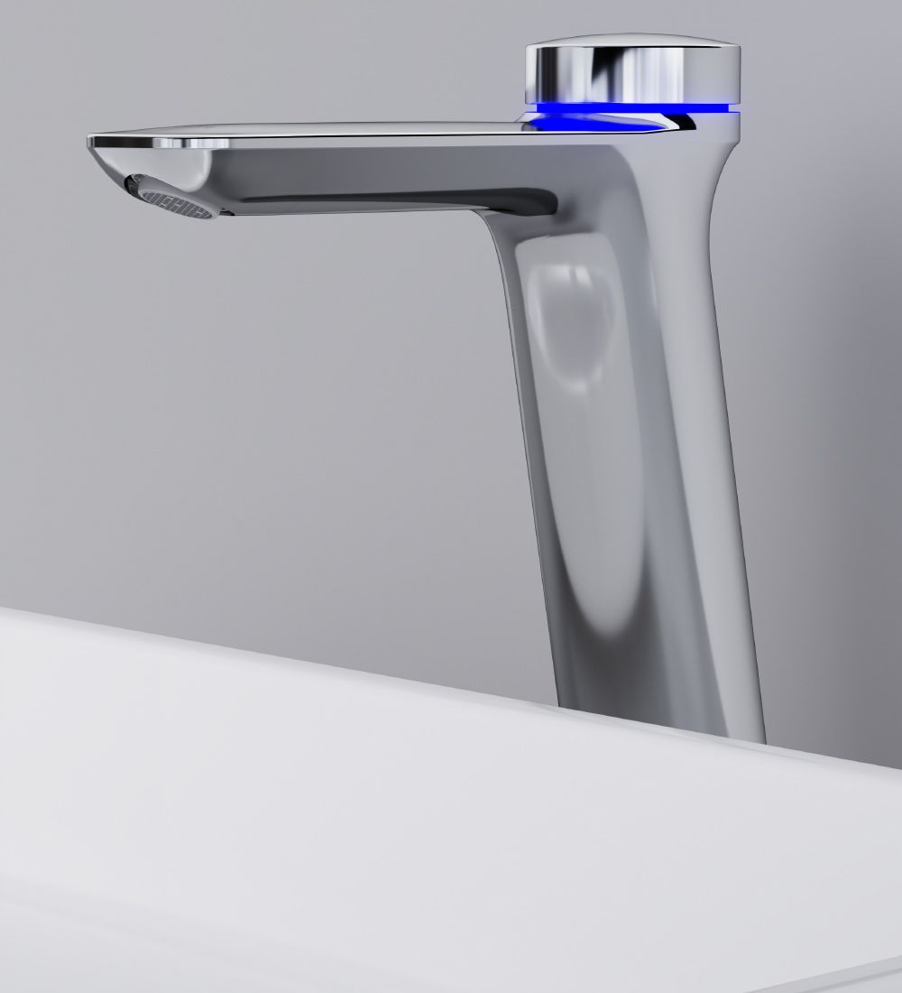 Смеситель для раковины TouchReel электронный высокий Am.Pm Inspire F50A92400 Смеситель для раковины TouchReel электронный высокий Am.Pm Inspire F50A92400