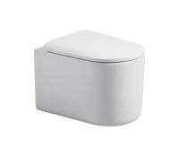 Унитаз подвесной Sapbox Glacier SB0104T3-W безободковый с микролифтом