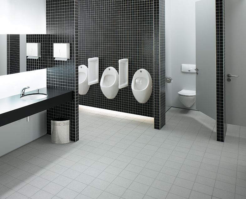 Писсуар с сенсорным смывом питание от батарейки VitrA Arkitekt 4106B003-5597 Писсуар с сенсорным смывом питание от батарейки VitrA Arkitekt 4106B003-5597