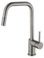 Смеситель для кухонной мойки Wonzon & Woghand WW-6018-BS никель брашированный