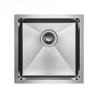 Мойка для кухни стальная 44x44 Paulmark PM214444-BS