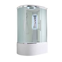 Душевая кабина с баней AvaCan 120x90 EM5912RLED профиль хром