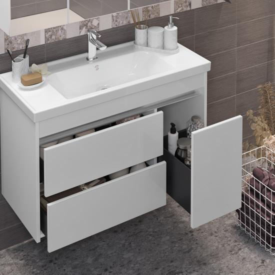Тумба 95x42,5 см Opadiris Фреш 00-00007083 белый