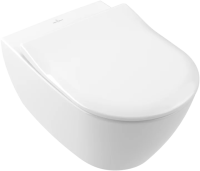 Унитаз подвесной безободковый  Villeroy & Boch Subway 2,0 5614R201 белый Унитаз подвесной безободковый  Villeroy & Boch Subway 2,0 5614R201 белый