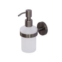 Дозатор для мыла Cezares Relax RELAX-SOIS-V-GM оружейная сталь матовый