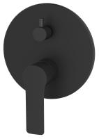 Смеситель встроенный для душа ESKO Singapore black SB 83-2 черный матовый Смеситель встроенный для душа ESKO Singapore black SB 83-2 черный матовый
