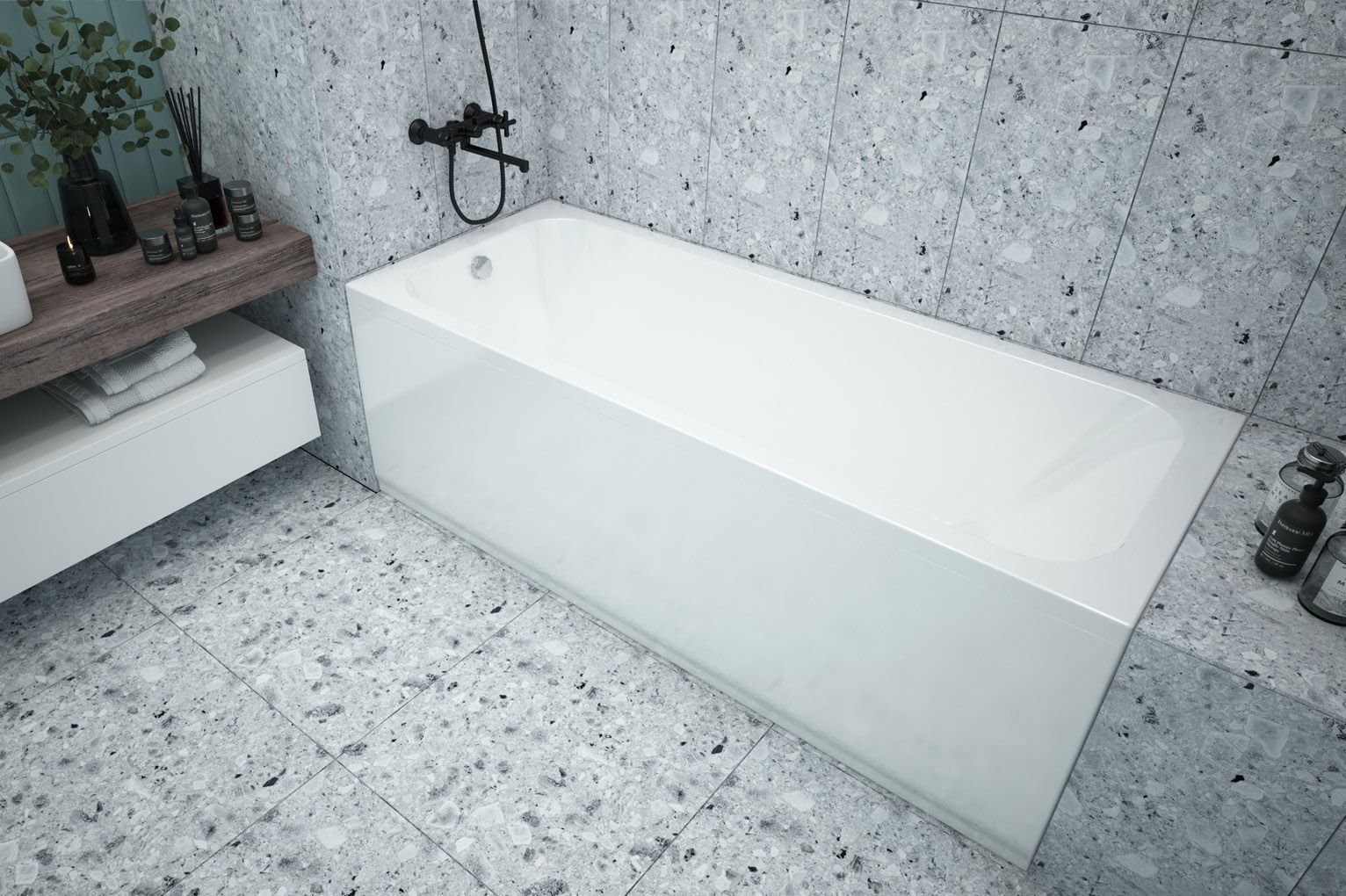 Ванна акриловая Loranto Candia 160х70 cs00083752 Ванна акриловая Loranto Candia 160х70 cs00083752