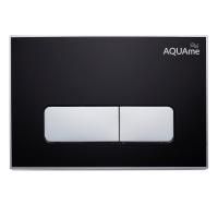 Панель смыва для инсталляции AQUAme AQM4104B черная Панель смыва для инсталляции AQUAme AQM4104B черная