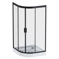 Душевой уголок AM.PM Gem 100x200x100 W90G-401-100BT профиль черный