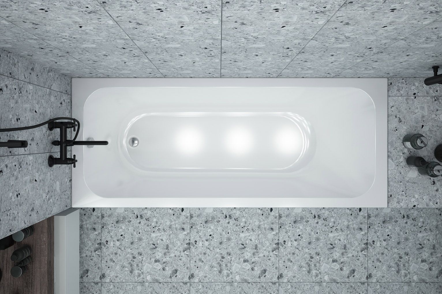 Ванна акриловая Loranto Candia 160х70 cs00083752 Ванна акриловая Loranto Candia 160х70 cs00083752