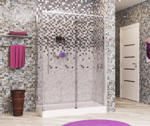 Душевой уголок WasserKRAFT Dinkel 120x200x80 58R06 профиль хром