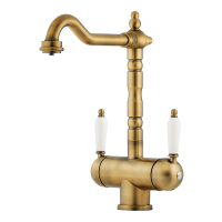 Смеситель для кухни Omoikiri Amagasaki 4994292 античная латунь