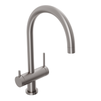 Смеситель для кухонной мойки Abelsberg Aera AWF70029BN титан брашированный