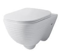Безободковый унитаз  Disegno Ceramica Loom LO005RIM01 белый Безободковый унитаз  Disegno Ceramica Loom LO005RIM01 белый