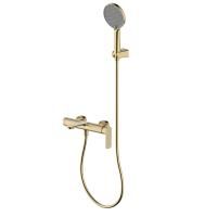 Смеситель AQUAme Monza AQM6312BG шлифованное золото Смеситель AQUAme Monza AQM6312BG шлифованное золото