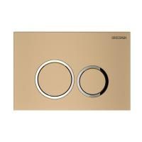 Клавиша смыва Grossman Galaxy 700.K31.01.310.310 золото матовый Клавиша смыва Grossman Galaxy 700.K31.01.310.310 золото матовый