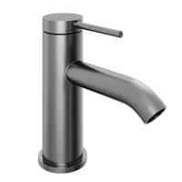 Смеситель для раковины Abelsberg Fluida ERF22001GM космическая сталь брашированный