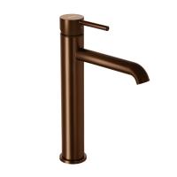 Смеситель для раковины Damixa Scandinavian Pure розовое золото матовый