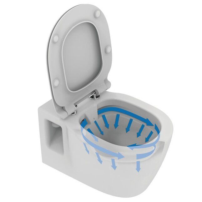 Безободковый подвесной унитаз Ideal Standard CONNECT E814901 Безободковый подвесной унитаз Ideal Standard CONNECT E814901