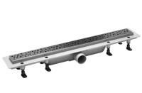 Душевой трап решетка из нержавеющей стали 550 мм  PLASTBRNO DESIGN 5 SZA5550 Душевой трап решетка из нержавеющей стали 550 мм  PLASTBRNO DESIGN 5 SZA5550