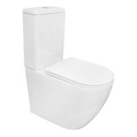 Унитаз-компакт Azario Grado AZ-2141 UQ1 безободковый с микролифтом