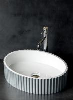 Раковина Boheme Vallessi Avantgarde 50 см 878-S накладная серебро