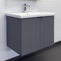 Тумба с раковиной Comforty Лима 70 см 00-00015478 подвесная антрацит
