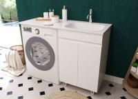 Тумба с раковиной Эстет Barcelona Luxe 1200х482 правосторонний напольный 2-х дверная (ШхГхВ) 548х476х860 ФР-00007066 Тумба с раковиной Эстет Barcelona Luxe 1200х482 правосторонний напольный 2-х дверная (ШхГхВ) 548х476х860 ФР-00007066