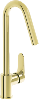 Смеситель для кухни VitrA Root Round A4274223EXP золото Смеситель для кухни VitrA Root Round A4274223EXP золото