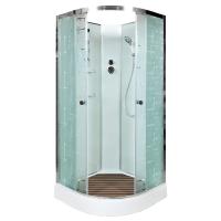 Душевая кабина 100x100 см AvaCan  EM1510N с узором Душевая кабина 100x100 см AvaCan  EM1510N с узором